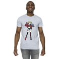 thumbnail image 2 of DC Comics Mens Harley Quinn Standing Pose T-Shirt, 2 of 3