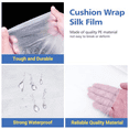 thumbnail image 4 of 4 Rouleaux de Film de Soie Imperméable pour Coussin, 79 Pouces X 22 Yards pour Meubles Bureau à Domicile, (4 Rouleaux), 4 of 7