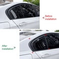 thumbnail image 3 of Aramox Window Louvers Cover, 1Pair Side Window Louver Cover Protective Lightweight Wear  Window Triangular Shutters Trim For 3 Series F30, 3 of 8