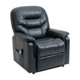 thumbnail image 6 of Boyel Living Power Lift Recliner Chair Massage Sofa for Elderly,with Massage Remote Control,Ergonomic Lounge Recliner Chair for Home Theater Seat Living Room Reclining Bed,Easy to Assemble (Blue), 6 of 9