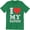 Green, variant on I Love My Haters Funny Slogan Saying Sexy Hip Hop Cool Humor Men's Tee Shirt