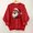 Red#10, variant on Yteetum Christmas Sweatshirts for Women Oversized Crewneck Graphic Printed Long Sleeve Shirts Women Casual Round Neck Loose Lightwieght Comfy Hoodless Sweatshirt