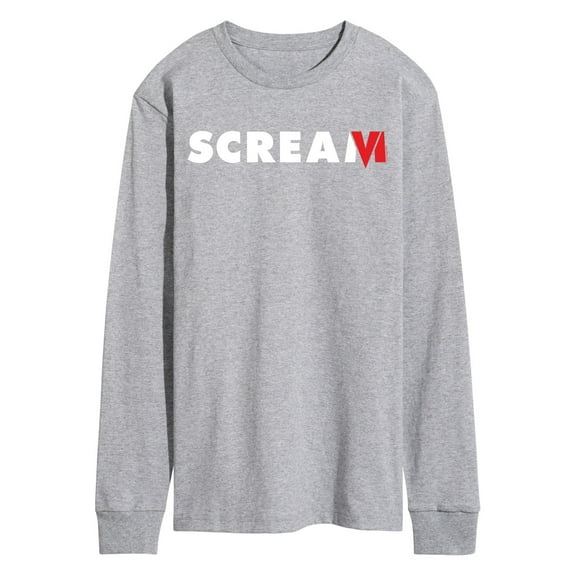 Scream - Logo - Men's Long Sleeve Graphic T-Shirt