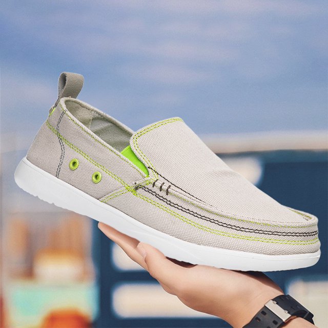 Zapatos Mocasines de lona para hombre Zapatos de deporte de moda transpirables Zapatos cómodos para caminar Low-Top DQrwqpou Tenis De Mujer Tenis De Hombre