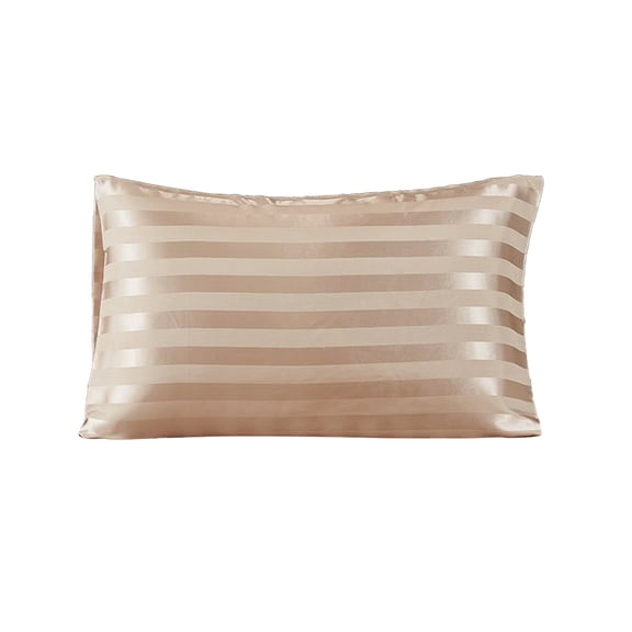 Btomtd Summer Style Imitation Slik Pillow Cases, Soft and Cooling Queen Size Pillowcases, Comfortable Pillow Covers for Room. 1PC (30 x 20 inch, Khaki)