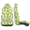 thumbnail image 4 of Tropical Plant Car Front Seat Covers Protectors , Plants, Tiling, Rainforest, Flowers And Plants Automotive Seat Covers for Cars Trucks Suv, 4 of 8