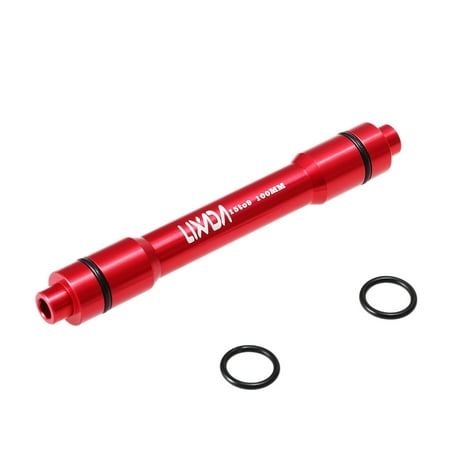 Bicycle Wheel Skewers Lixada Bicycle Front Wheel Thru Axle 15mm to 9mm Quick Release Skewers Adapter Converter MTB Front Hubs Tube Shaft Conversion Axis ()
