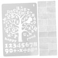 thumbnail image 5 of OUNONA 20 Pcs Letter Copy Stencils for Spray Painting, 5 of 8