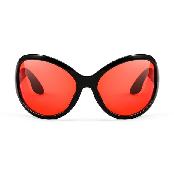 Gafas de Sol Clásicas Ovaladas Envoltantes FEISEDY B2391 para Mujer