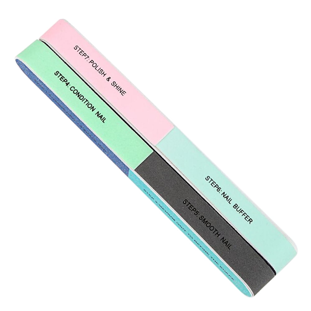 Nail Files Nail Buffers Block 7 Professional Steps Buffing Polishing