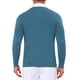 thumbnail image 3 of SUÉTER DE PULLOVER DE PUNTO DE COLOR SÓLIDO DE MANGA LARGA CON CUELLO EN V PARA HOMBRE S AZUL, 3 of 5