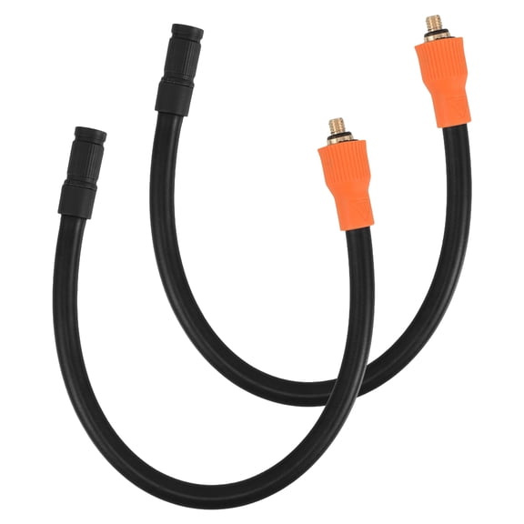 2pcs M6 Tire Inflator Hose Adapter for Air Compressor Pump, Fast Inflation Tube for Car, , Motorcycle & Sports Equipment