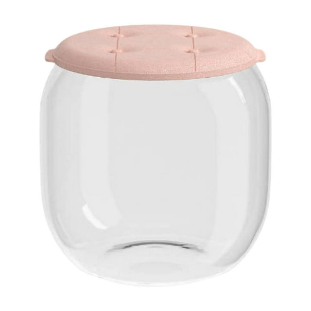 yuksok Small Stool Box Building Blocks Storage Box for Indoor Living Room Household S