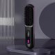 thumbnail image 1 of Cepillo alisador de pelo inalámbrico con 3 ajustes de calor, carga USB-C, cuidado con iones negativos, pantalla LCD negra., 1 of 4