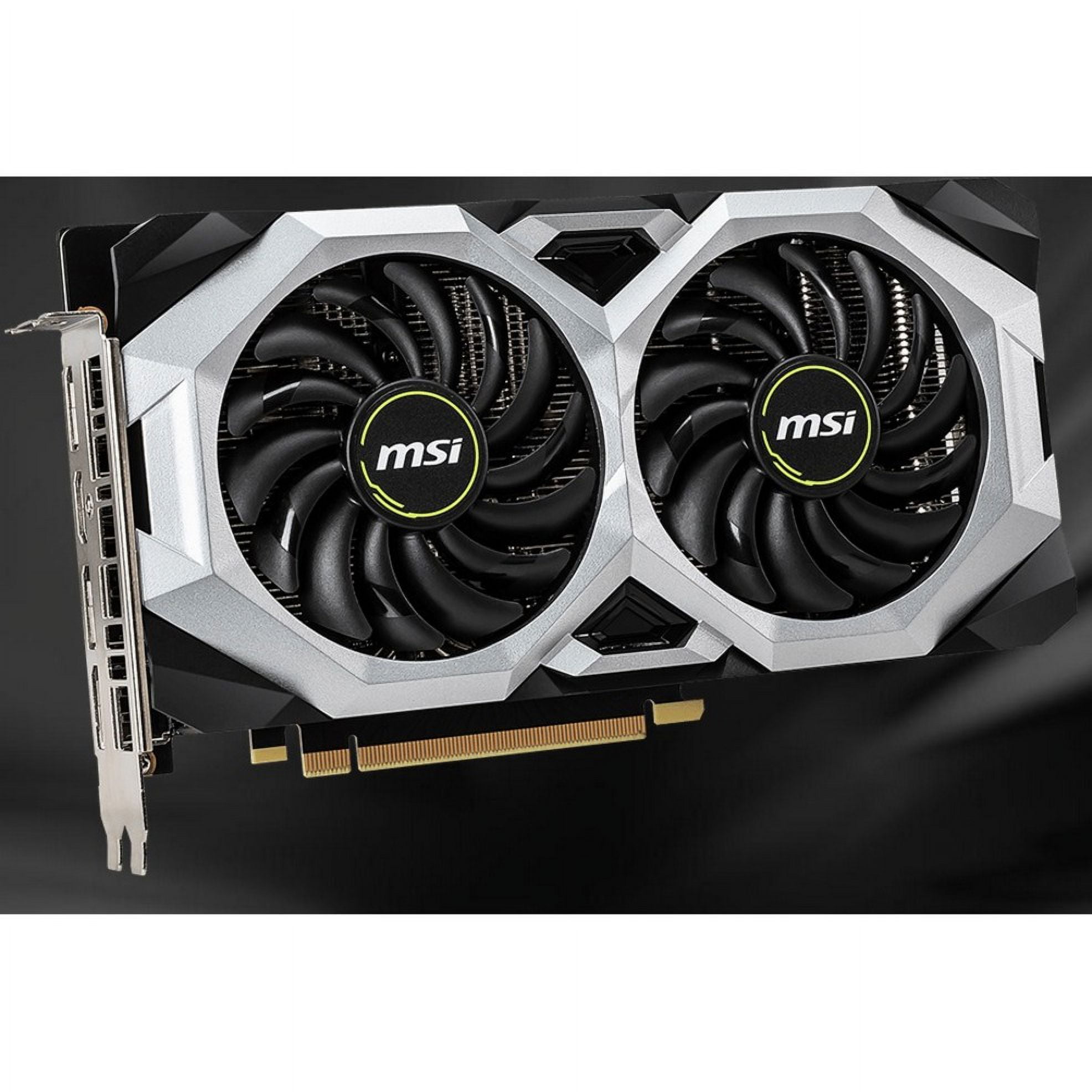 MSI GeForce RTX 2060 GPU VENTUS GP OC Graphics Card with 6GB GDDR6