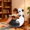thumbnail image 7 of Yhmxh Cute Monkey Inflatable Chair, Portable Brown Folding Inflatable Blow Up Couch with Backrest, Comfortable Lazy Recliner Chair Air Sofa for Indoor Outdoor Travel Camping, Playroom & Outdoor Use, 7 of 7
