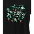 thumbnail image 3 of The Beatles - Strawberry Fields Forever - Women's Short Sleeve Graphic T-Shirt, 3 of 6