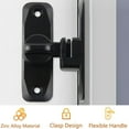 thumbnail image 6 of Clearance Securing clip under $7,90/180 Door Lock 1PC Door Lock Sliding Door Lock Small Door Lock Hardware Barn Garden Bathroom Cabinet 1PC, 6 of 9