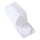 thumbnail image 1 of Toallita absorbente desechable para uñas en caja. Toallita limpiadora suave para extensiones de pestañas. Forma de corazón. Blanco, 1 of 9