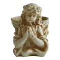thumbnail image 1 of Maceta con forma de ángel, estatua blanca, figura decorativa, organizador de plantas para escritorio, mesa, centro de mesa, oficina o cocina., 1 of 8