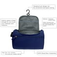 thumbnail image 2 of PiccoCasa Travel Oxford Cloth Toiletry Makeup Cosmetic Bag, Dark Blue, 2 of 8