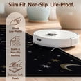 thumbnail image 6 of Design&I 8'x10' Ultra Soft Area Rug, Snake Intertwined Serpent Lunar Phases Shimmering Stars Occult None Fluffy Washable Non Shedding for Bedroom Living Room Under Sectional, 6 of 7