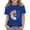 Blue, variant on Girls T Shirts Sunflower Graphic Tees Short Sleeve Crew Neck Cotton Loose Fit Funny Casual Summer Tops