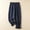 Navy pants for women, variant on up to 60% off Gifts Usmixi Elastic Waist Trousers for Women Vintage Lace Patchwork Loose Wide Leg Long Pants Casual Solid Cotton Linen Pants with Pocket White m