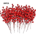 thumbnail image 2 of Billuyoard 20 unids/set follaje navideño vegetación Artificial de bajo mantenimiento para ambiente festivo versátil Kits de decoración para fiestas, 2 of 6