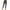 Black, variant on LLYwey Straight Leg Pants Women Sequin Spring and Summer Elastic Waist Women's Solid Fashion Casual Full Length Pants Ladies Capris Pants Long Pant Style H1608 Black M