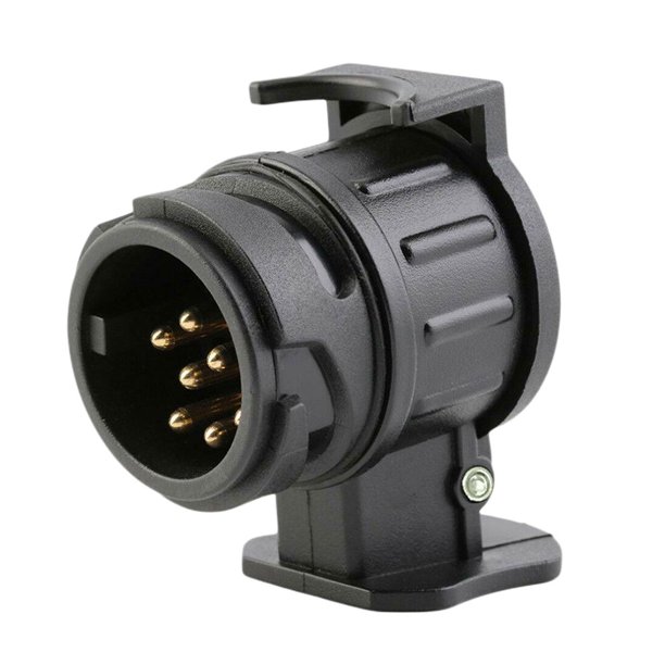 Btafrte Miniconvertidor 13 A 7 Pines Conector Remolque 12V para Remolque Coche Turismo