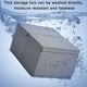 thumbnail image 4 of Estructura resistente para almacenar mantas, libros y juguetes debajo de la cama, tela gris transpirable, plegable y apilable para un almacenamiento compacto, ideal para uso en el hogar y la oficina,, 4 of 6
