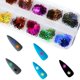 thumbnail image 4 of Halloween Calabaza Murciélago Esqueleto Araña Confeti Lentejuelas Para Manualidades Diy Festival Decoración Nail Art Accesorios 3 Cajas Moyic CE006594-00, 4 of 6