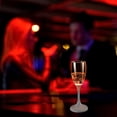thumbnail image 4 of LED Light Up Cups Wine Champagne Flutes Party Favors Adults,Colored Plastic Champagne Flutes Drinking Glasses Glow in the Dark Colorful Glowing Cups for Birthday Christmas Halloween Weddings, 4 of 5