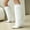 White, variant on And Winter Women's Boots Hairy Boots Pants Boots Pointed Toes Thick Heels High Boots