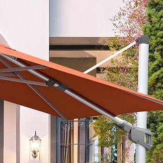 abba patio cantilever umbrella replacement canopy 10 Feet Offset though potential buyers may want to Consider the quality of the fabric and ensure they are prepared for the installation process. Abba Patio Umbrella Bases, Carport