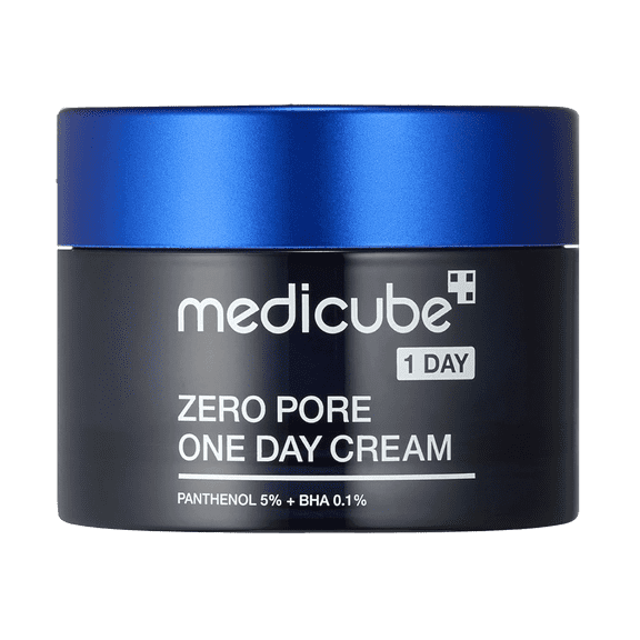 Medicube Zero Pore One-Day Cream, Lightweight Moisturizer for Smooth and Balanced Skin, Korean Skincare, 1.7 fl oz