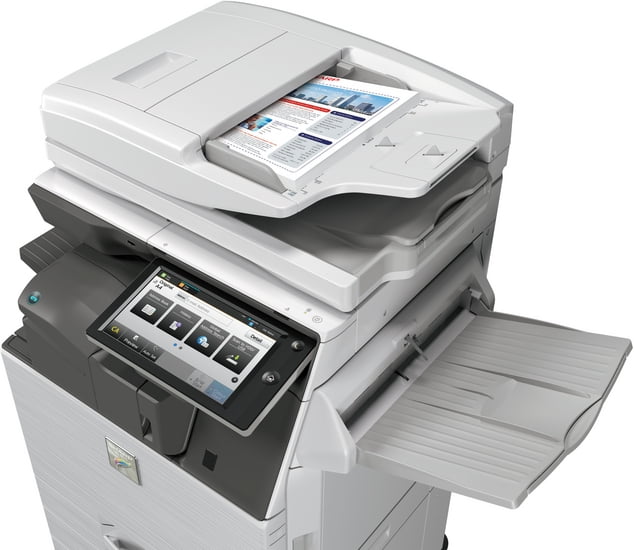 Sharp MX-3570N A3/A4 Color Laser Multifunction Printer – 35 ppm, Copy, Print, Scan, Auto Duplex, Network, Wireless, 2×550-Sheet Drawers
