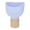 Blue, variant on Rupoun Urinal Portable Spill Proof Reusable Emergency Urine Funnel Pee Cup for Kids Adults Car Travel Blue 10 inches / 25.4 cm