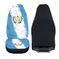 thumbnail image 6 of XYZCANDO Breathable Auto Seat Covers Truck Car SUV, Elastic Thin Car Seat Covers 2 Pack Polyester Splash Flag, 6 of 10