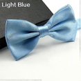 thumbnail image 1 of Men Classic Solid Color Bowtie Necktie Tuxedo Wedding Party Adjustable Bow Tie, 1 of 5