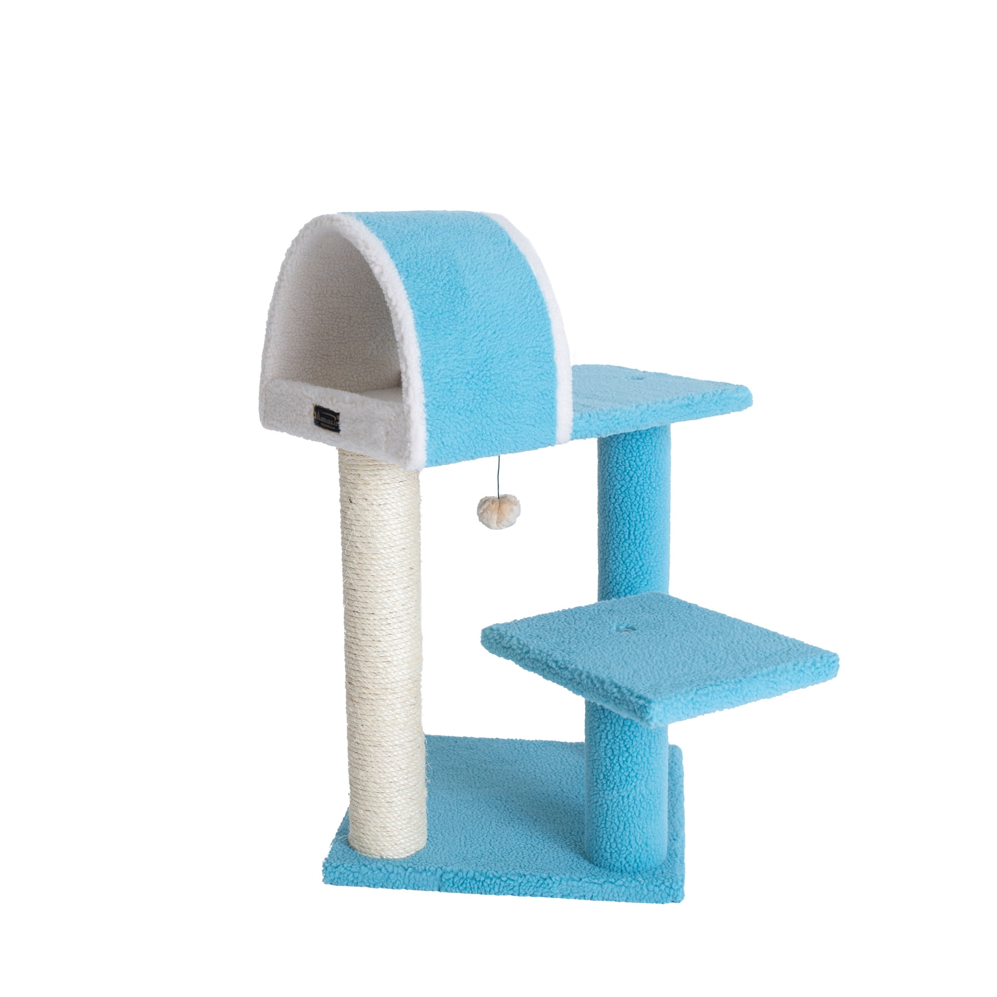 Armarkat Classic real wood Cat Tree Model B2903, 29 inch Sky Blue
