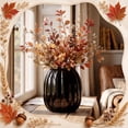 thumbnail image 6 of 6.7 Inch Resin Pumpkin Vase,Pumpkin Flower Vase, Decorative Plant Pots, Fall Kitchen Decor, Halloween, Autumn , Thanksgiving, Farmhouses Home Decorations，black, 6 of 7
