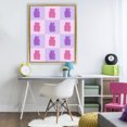 thumbnail image 3 of Stupell Industries Contemporary Pink & Lilac Candy Bears Gold Floating Frame Canvas Art, 25 x 31, by LISH Creative, 3 of 8