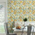 thumbnail image 3 of Orange Blossom Peel and Stick Wallpaper, 3 of 19