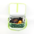 thumbnail image 2 of Bolsa De Pícnic Bolso aislada Bolso impermeable para el almuerzo Bolso de almacenamiento para viajes Camping (Verde), 2 of 9
