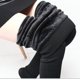 thumbnail image 1 of Leggings con Forro Cálido De Invierno para Mujer - Pantalones Térmicos De Medias De Terciopelo GruesoNegroS(40-75KG), 1 of 5