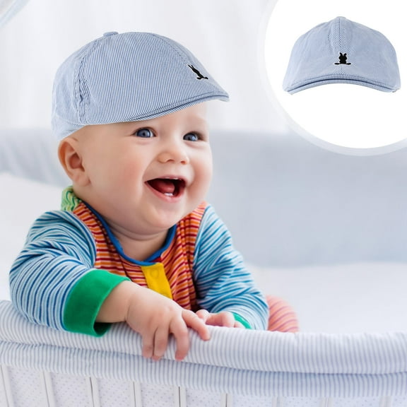 LEORX Kid Hats Boy Blue Cotton 1Set for Formal Occasions