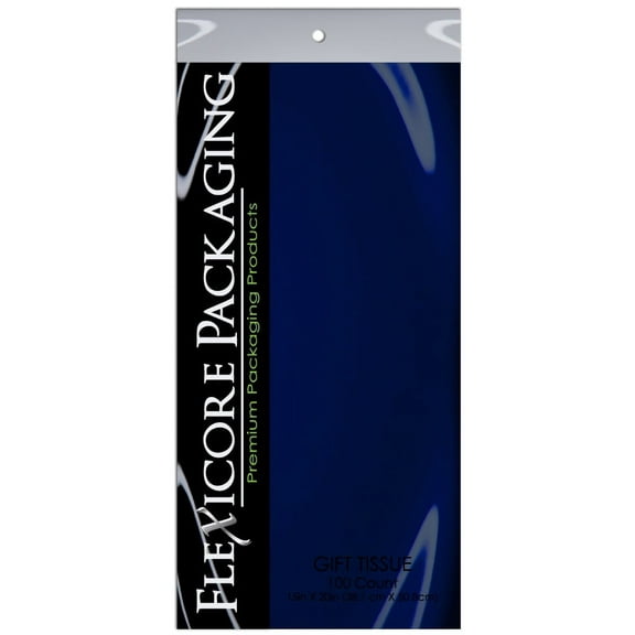 Navy Gift Wrap Tissue Paper 15in X 20in - 100 Sheets