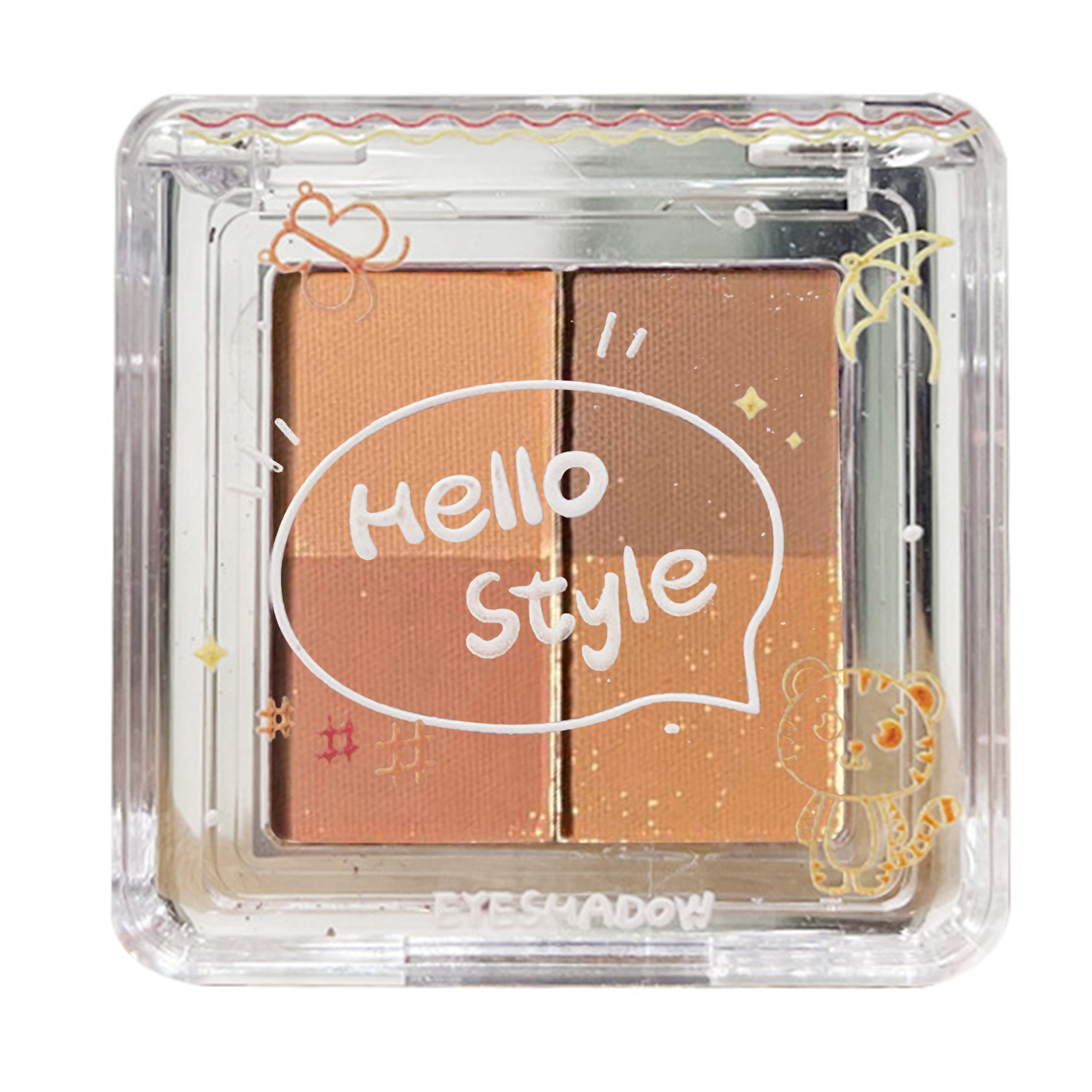 Yasu 5g Eyeshadow Palette Portable Highly Pigmented Waterproof Fade